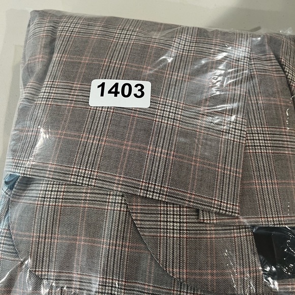 Recent Brioni EU56 US 46R 100% Pure Cashmere Glen Plaid Double Vent Blazer Coat - Picture 16 of 16